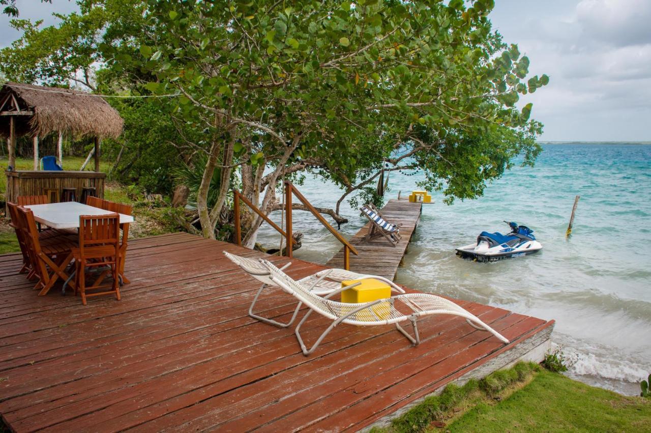 7 San Fernando, Bacalar Villa Jimmy Buitenkant foto